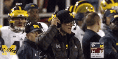 Man In Giants Jersey Watching Game GIF