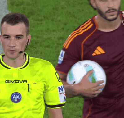 Man In Givova Shirt Holding Soccer Ball GIF