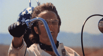 Man In Glasses And Bandana With Freedom GIF