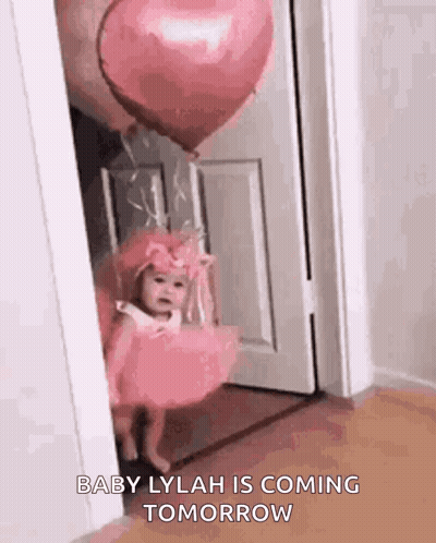 Man In Glasses And Black Shirt Saying It's A Girl GIF