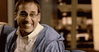 Man In Glasses And Blue Robe Smiling GIF