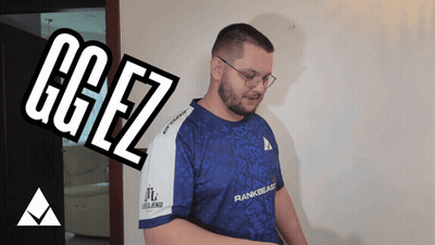 Man In Glasses And Blue Shirt Saying Rankbeast GIF