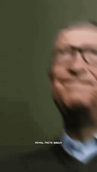 Man In Glasses And Blue Shirt Smiling Did GIF