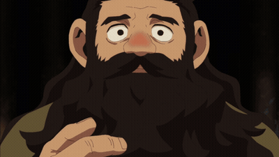 Man In Glasses And Blue Shirt Waving GIF