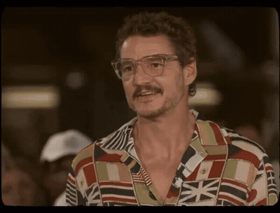 Man In Glasses And British Shirt GIF