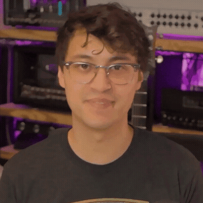 Man In Glasses And Damn Shirt GIF