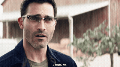 Man in Glasses and Denim Jacket Says Scotts No