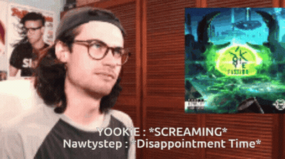 Man In Glasses And Hat Before Screaming Disappointment Time Poster GIF