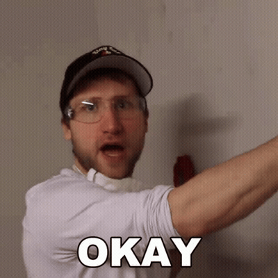 Man In Glasses And Hat Saying Okay GIF