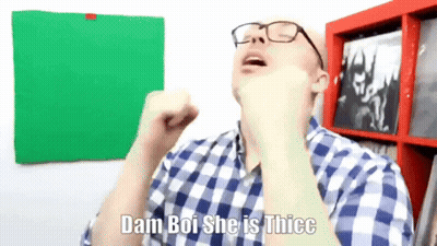 Man In Glasses And Plaid Shirt Making A Fist GIF