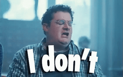 Man In Glasses And Plaid Shirt Saying I Don't GIF