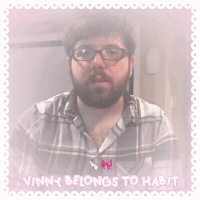 Man In Glasses And Plaid Shirt Vinny Belongs To Habit GIF