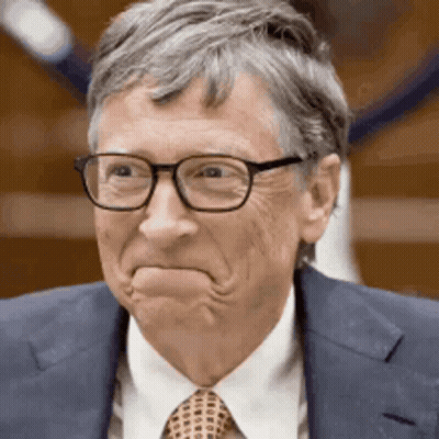 Man In Glasses And Suit Making Face GIF