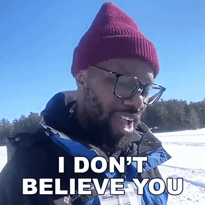 Man In Glasses And Suit Saying I Dont Believe It GIF