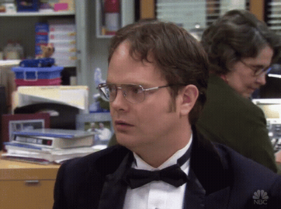 Man In Glasses And Tuxedo With NBC GIF