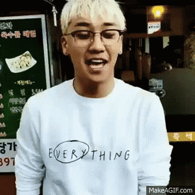 Man In Glasses And White Shirt Saying Everything GIF