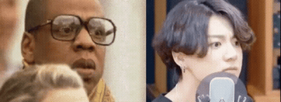 Man In Glasses And Woman With Short Hair GIF