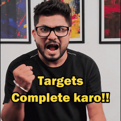 Man In Glasses Black Shirt Targets Complete Karo GIF