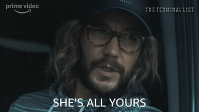 Man In Glasses Saying She's All Yours GIF