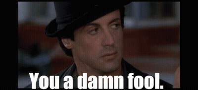 Man In Glasses Saying You A Damn Fool GIF
