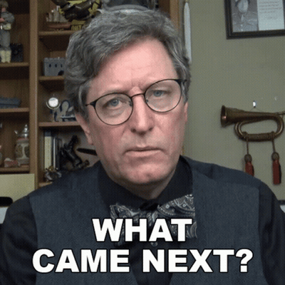 Man In Glasses Says What Came Next GIF