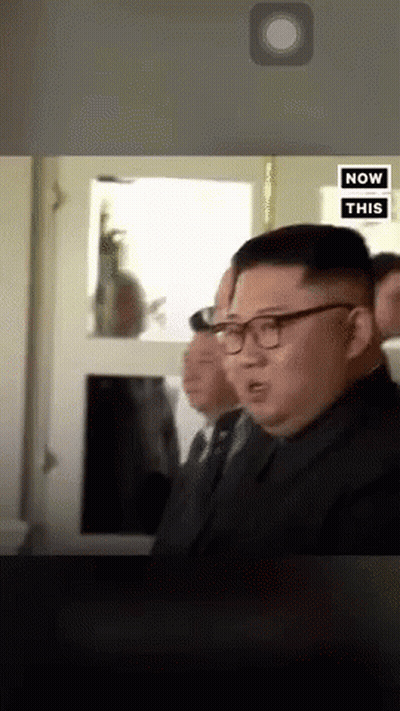 Man In Glasses Standing Before Now This Button GIF