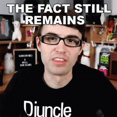 Man In Glasses Wearing Djuncle Shirt GIF