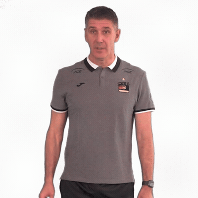 Man In Gray Shirt Saying Pce GIF