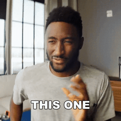 Man In Gray Shirt Saying This One GIF