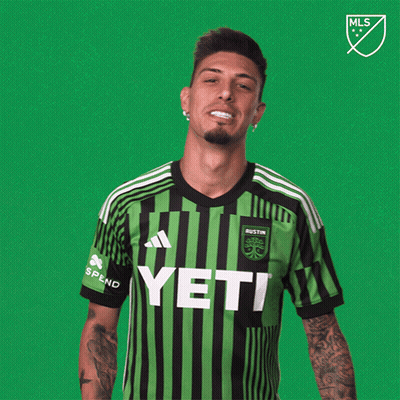 Man In Green And Black Striped Yeti Jersey GIF