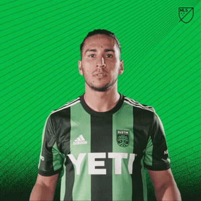 Man In Green And Black Yeti Jersey GIF