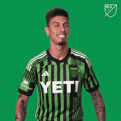 Man In Green And Black Yeti Jersey GIF
