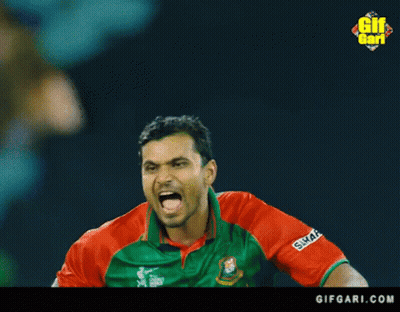 Man In Green And Red Shirt Saying GIF
