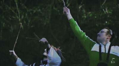 Man In Green And White Jacket By Mrstefunbossyt GIF