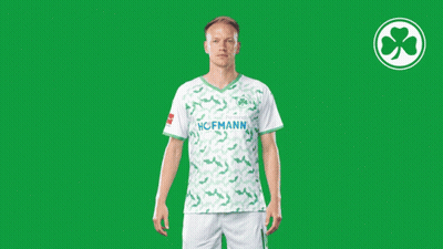 Man In Green And White Jersey Number 16 GIF