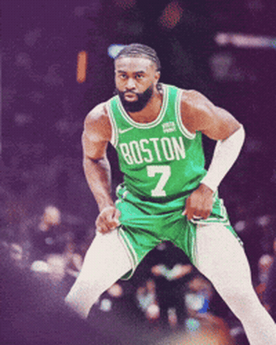 Man In Green Boston 7 Jersey GIF