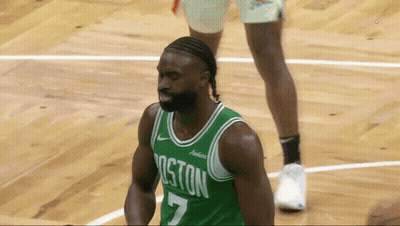 Man In Green Boston Jersey GIF