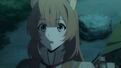 Man In Green Cape Next To Girl With Cat Ear GIF