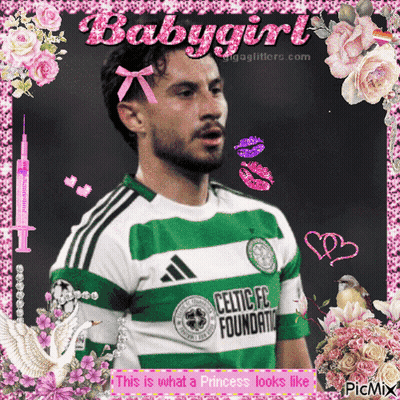 Man In Green Celtic FC Foundation Jersey GIF