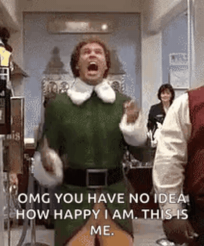 Man In Green Elf Costume Screaming GIF