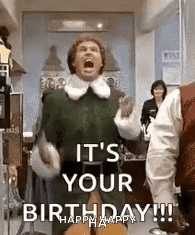 Man In Green Elf Costume Screaming Birthday GIF