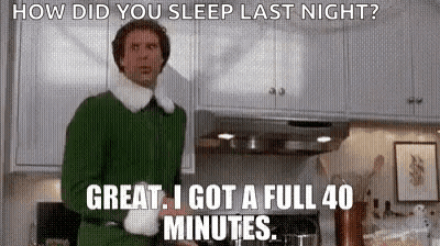 Man In Green Elf Costume Talking In Kitchen GIF