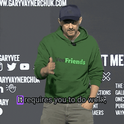 Man In Green Hoodie Saying Friends GIF