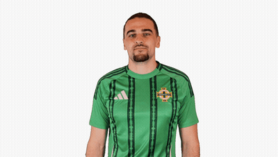 Man In Green Ireland Shirt GIF