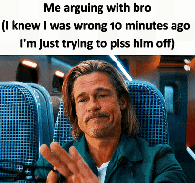 Man In Green Jacket Making Funny Face On Blue Seat GIF