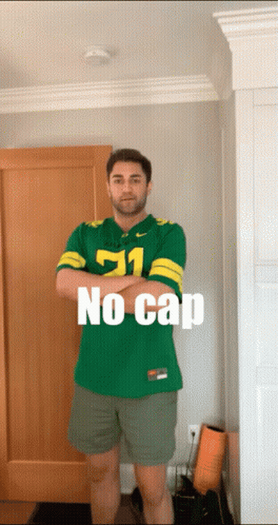 Man In Green Jersey With Number 21 GIF
