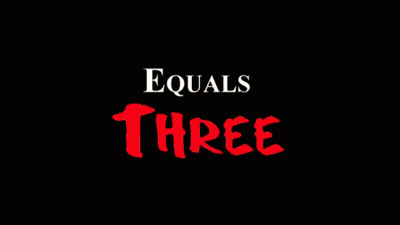 Man In Green Puma Shirt Says Equals Three GIF