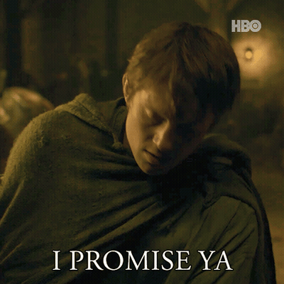 Man In Green Robe Says I Promise Ya GIF