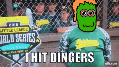 Man In Green Shirt At Little League World Series Sign GIF
