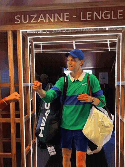 Man In Green Shirt Blue Hat Walking Suzanne Lengle Doorway GIF